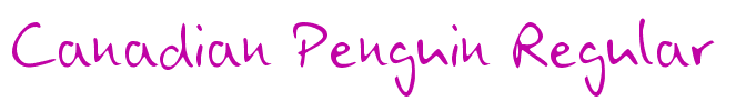 Canadian Penguin Regular
